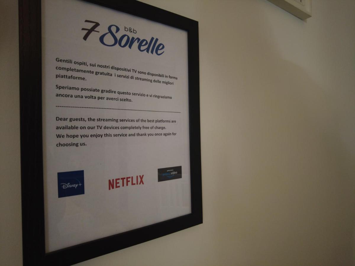 "7 Sorelle B&B" Camere In Pieno Centro Citta Con Bagno Privato, Free High Speed Wi-Fi, Netflix Cosenza Exterior foto